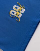 Poloshirt - Frontprint - hellblau