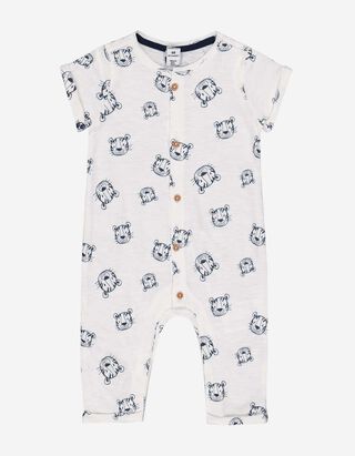 Grenouill&egrave;re - Imprim&eacute; all-over - blanc