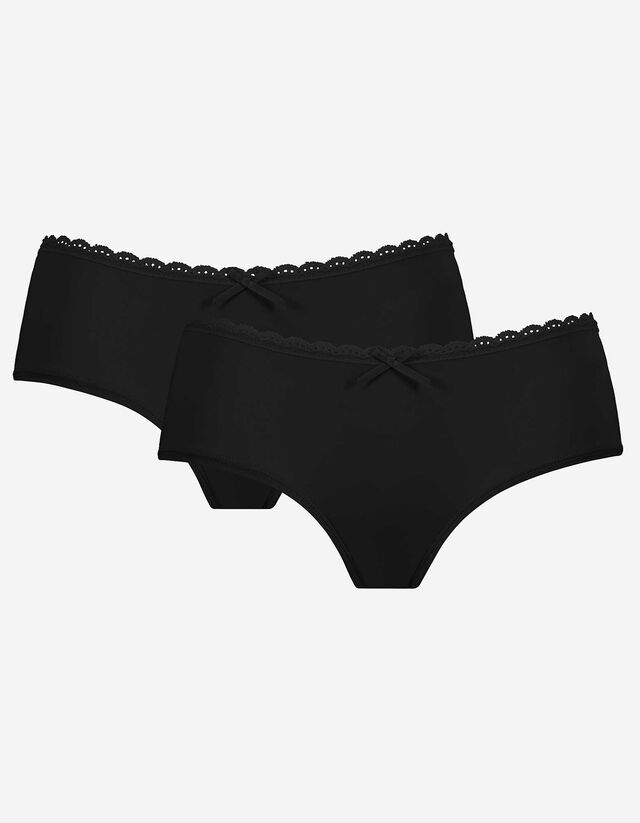 Chiloți panty - Monocrom - Negru
