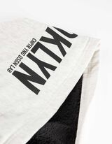 Tepláková bunda - Relax Fit - biely