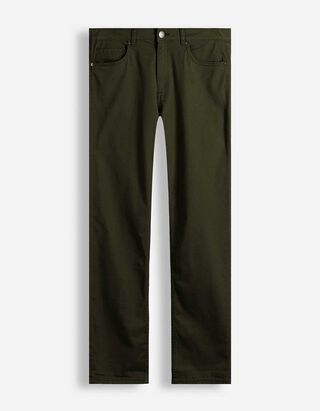 Hose - Straight Fit - Khaki