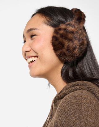 Blană falsă - Maro