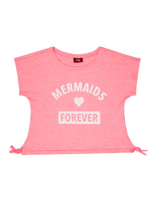 M&auml;dchen Shirt mit Zierknoten