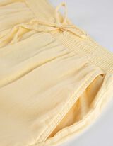 Jogpants - Leinen-Mix