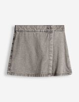 Skort - grey denim - grau
