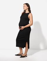 Umstandskleid - figurbetont - schwarz