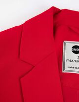 Blazer - 3/4-mouwen - rood