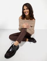 Pantaloni - marrone scuro