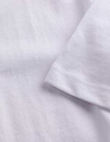 Shirt - einfarbig - Wei&szlig;