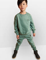 Dukserica - Print - zeleno