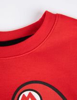 koszulka z długim rękawem - Super Mario - czerwony