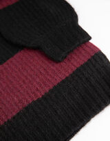 pletena haljina - Oversized Fit - crna