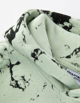 Majica s kapuljačom - Print po čitavoj povr&scaron;ini - svijetlo zelena