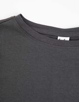 Mar&scaron;kinėliai ilgomis rankovėmis - Pagrindinis - tamsiai pilkas