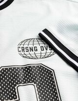 T-shirt - siateczka - jasny niebieski