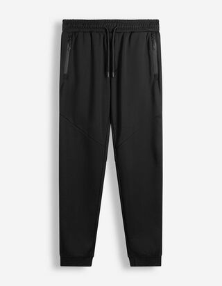 Jogginghose - Jogger Fit - Schwarz