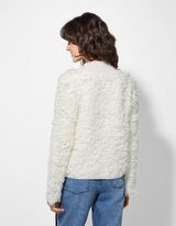 Cardigan - Regular Fit - weiß