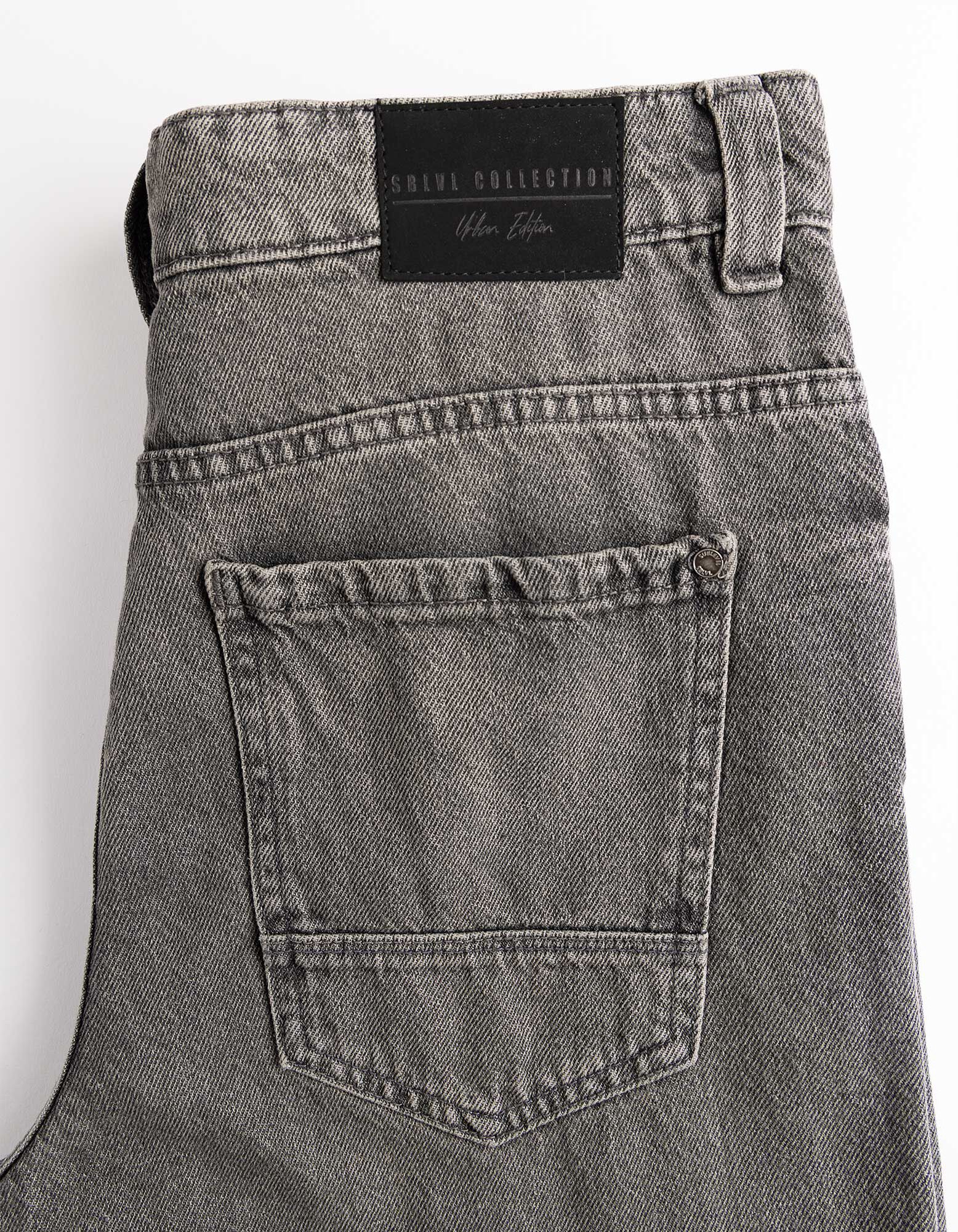 Jeans - Ballon Pasvorm - grijs