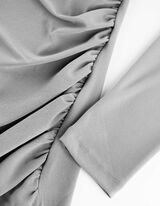 Haljina - Ravni kroj - siva