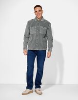 Hemd - Cord - dunkelgrün