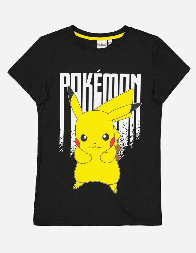 T-shirt - Pikachu - nero