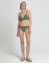 Bikinitop - Gewatteerde cups - groen