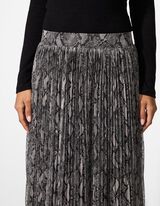 Gonna -  Pieghe - grigio chiaro