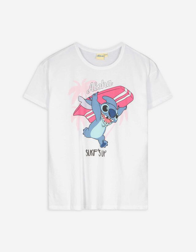 T-Shirt - Lilo & Stitch - weiß