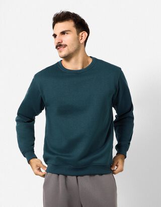 Sweatshirt - Relax Fit - Petrol