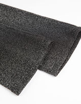 Broek - Metallic details - zwart