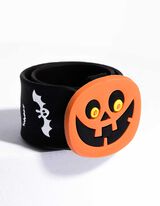 Náramok s príveskom - Halloween - cierna