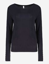 Pullover - Misto viscosa - nero