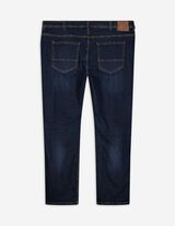 Jeans - Straight fit - donkerblauw
