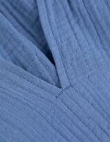 Blouse - Mousseline - Bleu clair