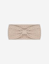 Fascia - maglia a cavo - beige