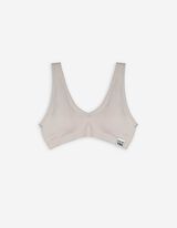 Bralette - Stretchanteil - hellgrau