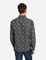 koszula - Regulowana długość rękawów - ciemny niebieski