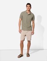 Poloshirt - Knopfverschluss - hellgrün