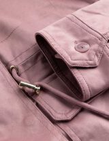 Jacke - Kunstleder - rosa