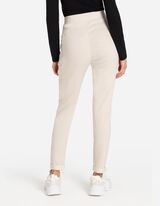 Jogger pants - LENZING&trade; ECOVERO&trade; - wit