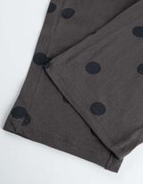 Pidžama pantalone - Vrpca na porubu - tamno-siva