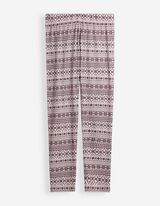 Pyjamahose - gemustert - Off-White