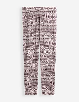 Pyjamahose - gemustert - Off-White