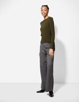 Strickpullover - gr&uuml;n