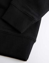 Dukserica sa kapuljačom - vezivanje - crno