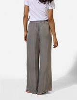 Pyjamahose - Satin - Khaki