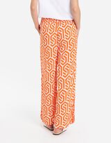 Palazzo pantalone - LENZING&trade; ECOVERO&trade; - narandzasta