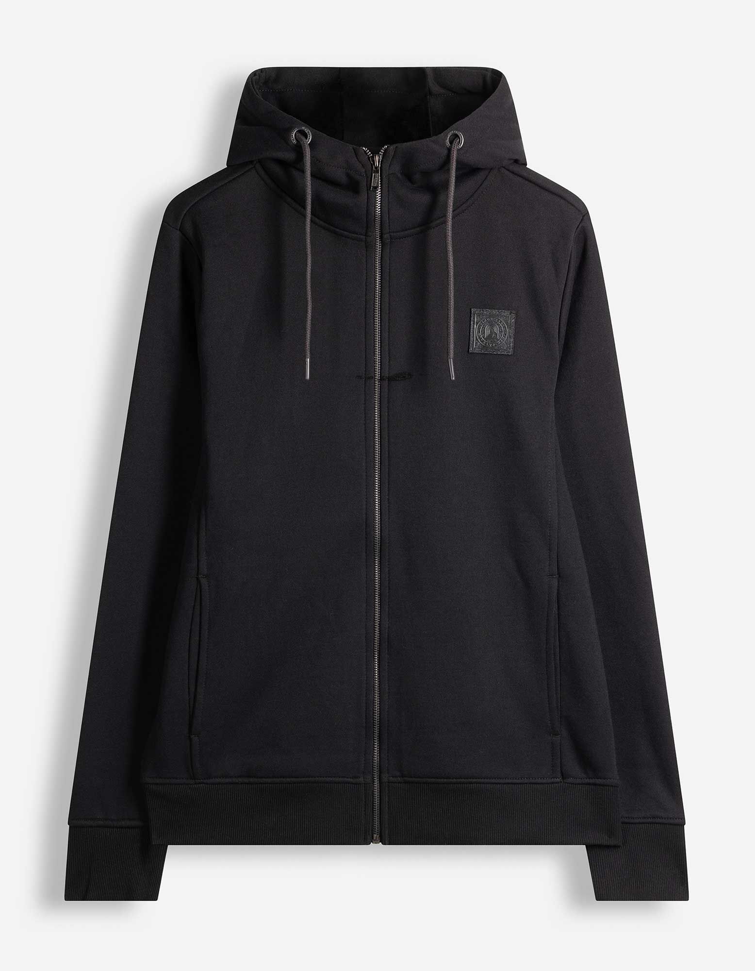 Sweatjacke - Kapuze - Schwarz