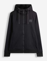 Sweatjacke - Kapuze - Schwarz