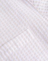 Chemise - Seersucker - Gris clair